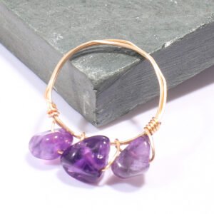 Amethyst Gemstone Ring